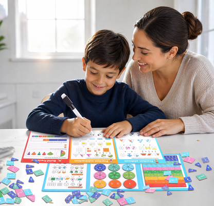 Livre Fractions Magnétiques – Méthode Montessori