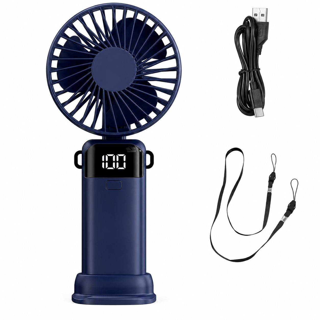 Mini ventilateur portable rechargeable par USB