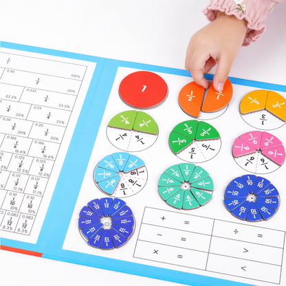 Livre Fractions Magnétiques – Méthode Montessori