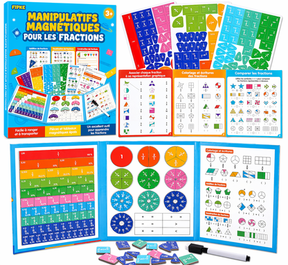 Livre Fractions Magnétiques – Méthode Montessori