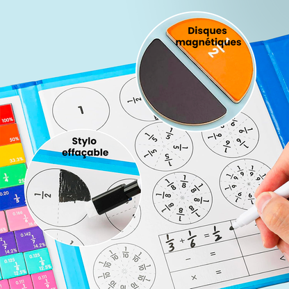 Livre Fractions Magnétiques – Méthode Montessori